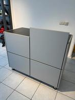 Toonbank balie kassa grijs winkelbalie modern, 150 tot 200 cm, Minder dan 100 cm, Ophalen of Verzenden, 50 tot 75 cm