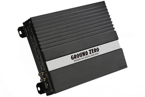 Ground Zero GZRA 4HD Zware 4-Kanaals Versterker (1100Wrms), Auto diversen, Autospeakers, Nieuw, Ophalen of Verzenden