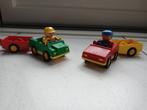 Duplo 2 auto's met aanhanger en poppetjes, Ophalen, Zo goed als nieuw, Duplo