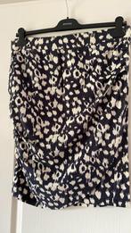 Rok rimpelrok Blauw beige Maat 42 Merk Promiss, Ophalen, Promiss, Blauw, Maat 42/44 (L)