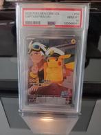 Captain Pikachu  0709/09, Hobby en Vrije tijd, Verzamelkaartspellen | Pokémon, Ophalen of Verzenden, Zo goed als nieuw