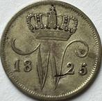 Zilveren dubbeltje 1825B, Postzegels en Munten, Munten | Nederland, Zilver, Ophalen of Verzenden, 10 cent, Koning Willem I