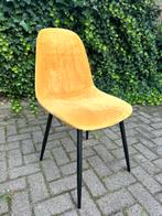 Eetkamerstoelen 4 stuks Okergeel, Huis en Inrichting, Stoelen, Ophalen, Zo goed als nieuw, Overige kleuren, Vier