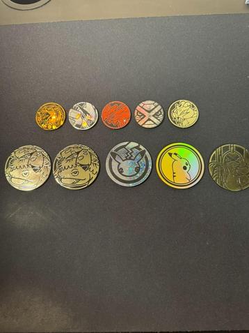 Verschillende Pokémon Coins beschikbaar voor biedingen