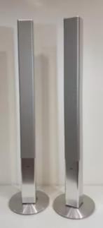 loewe Individual sound aluminium luidsprekers L1, Zo goed als nieuw, 120 watt of meer, Front, Rear of Stereo speakers, Ophalen