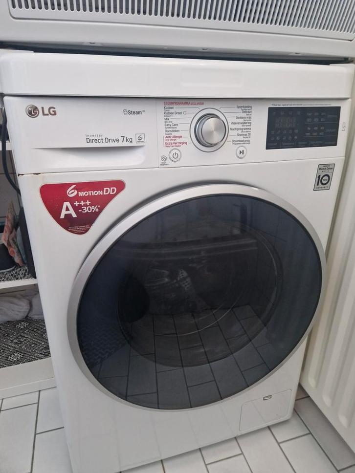 LG Wasmachine - Direct Drive 7kg, Witgoed en Apparatuur, Wasmachines, Gebruikt, Voorlader, 6 tot 8 kg, 85 tot 90 cm, 1200 tot 1600 toeren
