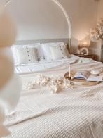NIEUW bedsprei Heckettlane ivoor creme beige, 90 cm, Eenpersoons, Ophalen of Verzenden, Zo goed als nieuw