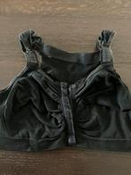 Zwarte BH met Voorsluiting - Maat 2XL, Ophalen of Verzenden, Zwart, BH