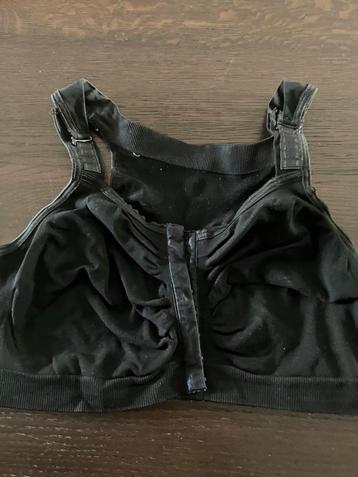Zwarte BH met Voorsluiting - Maat 2XL beschikbaar voor biedingen
