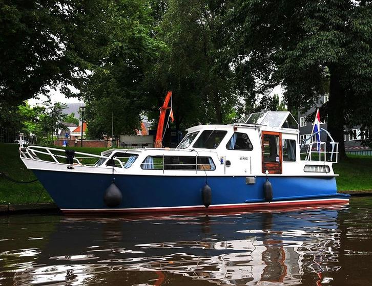 10 meter Zwaluwkruiser for sale, Watersport en Boten, Motorboten en Motorjachten, Gebruikt, Staal, 9 tot 12 meter, Diesel, Binnenboordmotor