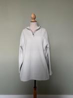 Oversized Fleece Hoodie - Beige/Off White - Maat L, Verzenden, Beige, Maat 42/44 (L), Zo goed als nieuw