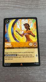 Disney Lorcana Tiana natural talent 9-204 8JAF nonfoil, Ophalen of Verzenden, Zo goed als nieuw, Losse kaart