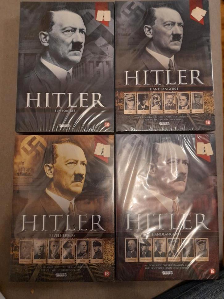 Hitler Boxset - 4 DVD's Nieuw in Verpakking, Cd's en Dvd's, Dvd's | Documentaire en Educatief, Nieuw in verpakking, Politiek of Geschiedenis