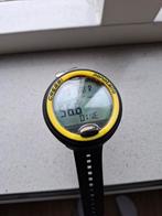 Cressi Leonardo duikhorloge, Watersport en Boten, Ophalen of Verzenden, Zo goed als nieuw, Zwem- of Duikvliezen