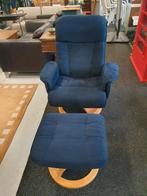 Skalma relaxfauteuil met hocker, Gebruikt, 50 tot 75 cm, Ophalen