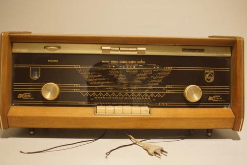 Vintage Philips Stereo Radio, Antiek en Kunst, Antiek | Tv's en Audio, Ophalen of Verzenden