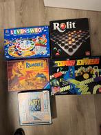 Spellen Rolit, Ramses II, Domino Express, Levensweg e.a., Ophalen of Verzenden, Zo goed als nieuw