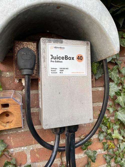 Juicebox laadpaal eMotorwerks voor USA elektrische auto’s, Auto diversen, Laadpalen, Gebruikt, Laadpaal, Ophalen of Verzenden