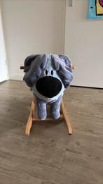 Woezel hobbelpaard, Ophalen, Gebruikt