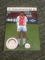 Sonny Silooy - Ajax Spelerskaart met Handtekening, Verzamelen, Sportartikelen en Voetbal, Ophalen of Verzenden