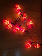 Vintage kerstlampjes / kerstmannetjes, Diversen, Kerst, Ophalen of Verzenden