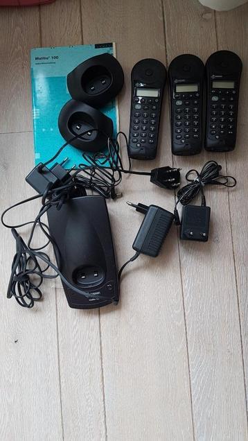 Malibu 100 met 3 handsets beschikbaar voor biedingen