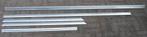 Hoekprofielen aluminium - restant, Doe-het-zelf en Verbouw, Ophalen, Zo goed als nieuw, Aluminium