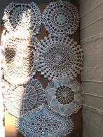 Verschillende Antieke spreitjes/kleedjes. Handwerk. Wit., Ophalen