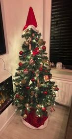 Kerstboom 150cm met led compleet met kerstballen, Ophalen of Verzenden, Zo goed als nieuw