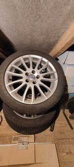 Volvo 17 inch velgen met zomerbanden 205/50/R17, Ophalen, Gebruikt