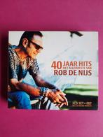 Rob de Nijs. 40 jaar Hits. 3cd + dvd., Cd's en Dvd's, Cd's | Nederlandstalig, Ophalen of Verzenden, Zo goed als nieuw, Levenslied of Smartlap