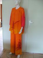 Exclusieve tuniek en pantalon Marimekko Finland Marja Suna M, Maat 38/40 (M), Marimekko, Kostuum of Pak, Oranje