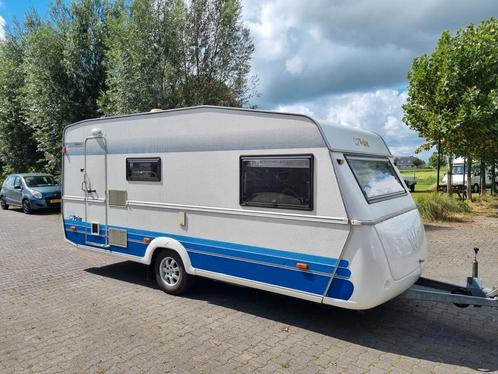 Polar 520 ,bj 2002 ,voortent en luifel, alde heating, Caravans en Kamperen, Caravans, Particulier, tot en met 4, 1000 - 1250 kg