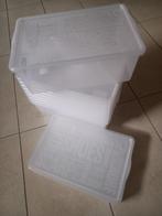 10 plastic opbergdozen met deksel, Doe-het-zelf en Verbouw, Kratten en Dozen, Ophalen of Verzenden, Nieuw