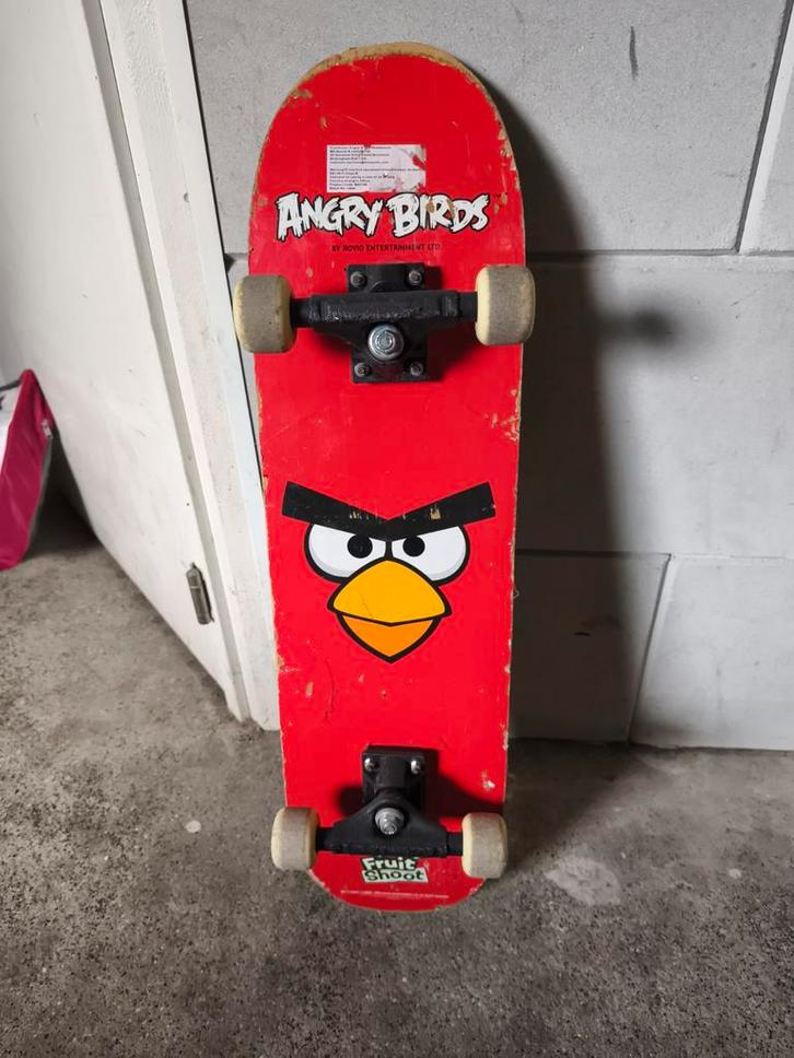 Kinder Skateboard - Angry Birds Design, Sport en Fitness, Skateboarden, Ophalen