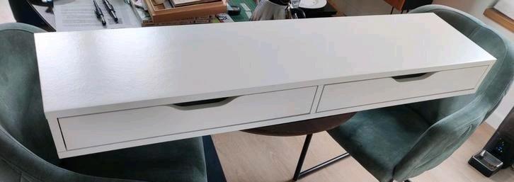 Ladekast ikea Ekby Alex, Huis en Inrichting, Tafels | Sidetables, Zo goed als nieuw, 25 tot 50 cm, 100 tot 150 cm, Rechthoekig