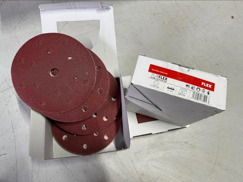 4x Flex D150-15 PU-P120 408050 Excenter schuurpapier 50 stuk, Doe-het-zelf en Verbouw, Gereedschap | Schuurmachines, Nieuw, Overige typen