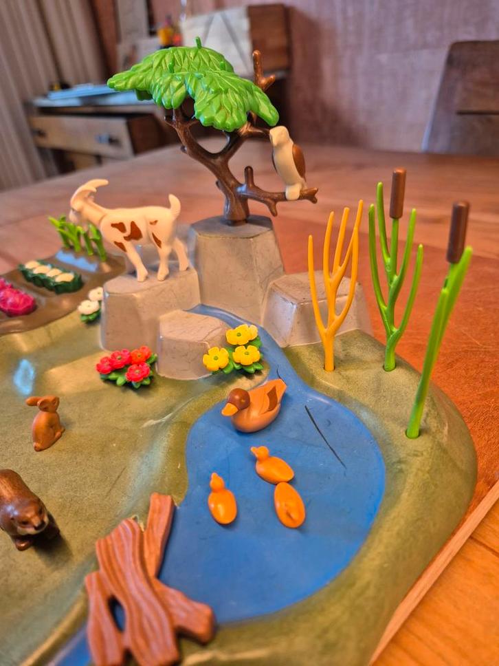 Playmobil Uitbreidingsset Boerderij (3124), Kinderen en Baby's, Speelgoed | Playmobil, Zo goed als nieuw, Complete set, Ophalen of Verzenden