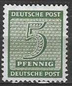 Duitsland West Saxen 1945 - Yvert 9 - 5 Pf. (PF), Verzenden, BRD, Postfris