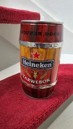 Heineken Tarwebok blik groot. Nog vol bier., Verzenden, Nieuw, Heineken
