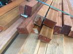 Hardhouten balken diverse lengtes, Geïmpregneerd, Gebruikt, 25 tot 50 mm, Ophalen of Verzenden