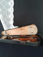 Oude viool 4/4 in houten koffer, Muziek en Instrumenten, Strijkinstrumenten | Violen en Altviolen, 4/4-viool, Gebruikt, Ophalen of Verzenden