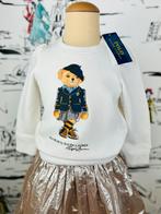 Ralph Lauren fleece sweater met beer maat 2 NIEUW, Kinderen en Baby's, Kinderkleding | Maat 92, Nieuw, Ralph Lauren, Meisje, Trui of Vest