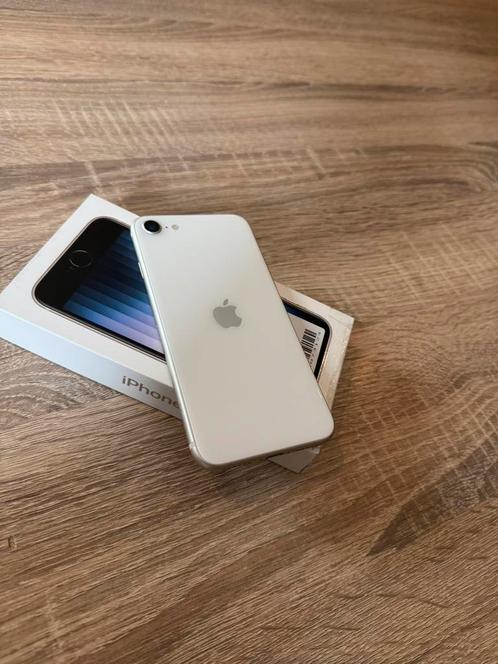 iPhone SE 2022 128GB Wit | 88% batterijcapaciteit, Telecommunicatie, Mobiele telefoons | Apple iPhone, 128 GB, Ophalen
