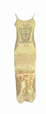 Super mooie Gipsy Vintage Boho Ibiza Save the Queen jurk M/L, Ophalen of Verzenden, Zo goed als nieuw, Beige, Onder de knie