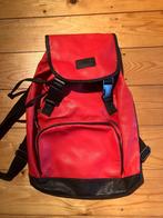 Rugtas leer rood, Overige merken, Gebruikt, 25 tot 40 cm, Ophalen of Verzenden