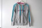 Adidas Hoodie met Neon details - Grijs, Maat 38/40 (M), Adidas, Ophalen of Verzenden, Grijs
