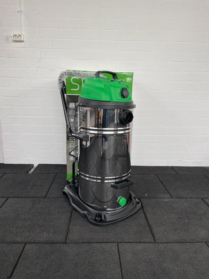 Stahlwerk Germany V100-2 Prof. nat-/droogzuiger (2800W/100L), Doe-het-zelf en Verbouw, Reinigingsmachines, Nieuw, Waterstofzuiger