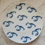 Studio Nova lobster blue Y0724 fine china plate bord kreeft, Huis en Inrichting, Keuken | Servies, Ophalen of Verzenden, Zo goed als nieuw