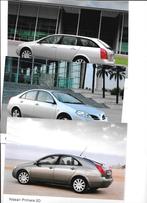 NISSAN PRIMERA 2002, persfoto's + miniatuur, Ophalen of Verzenden, Zo goed als nieuw, Nissan